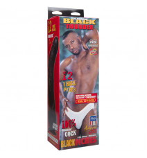 Фаллос-гигант Black Thunder - Realistic Cock (коричневый)