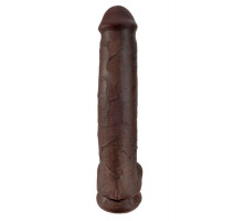 Фаллоимитатор-гигант мулат King Cock 15 Cock with Balls