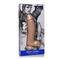 Гигантский фаллос Tom of Finland на присоске Ready Steady, (24,5 см)