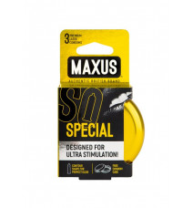Презервативы MAXUS в железном кейсе 3 шт.