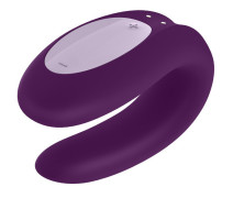 Парный вибратор Satisfyer Double Joy (синхронизируется со смартфоном)
