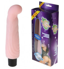 Вибратор для G-стимуляции The Realistic Cock (вторая кожа)