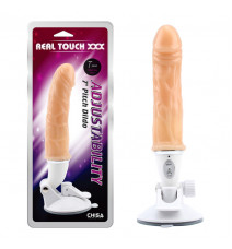 Фаллоимитатор с вибрацией на регулируемой присоске Adjustability-Pitch Dildo 7