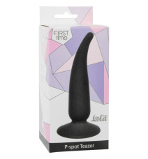 Изогнутый стимулятор простаты для начинающих P-Spot Teazer (12,2 см , черный)
