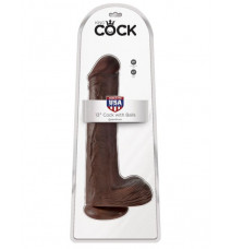 Фаллоимитатор-гигант мулат King Cock 13 Cock with Balls