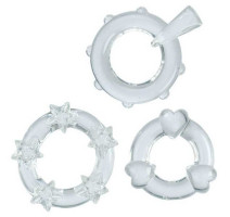 Набор из трех эрекционных колец Magic C-Rings,