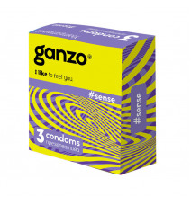 Презервативы GANZO NEW SENSE No3 Ультратонкие 3 шт.