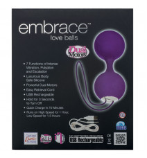 Мощные перезаряжаемые шарики Embrace Love Balls (7 режимов)