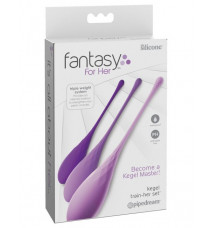 Набор тренажеров для мыщц тазового дна Fantasy For Her Kegel Train-Her Set