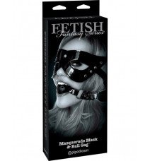Лакированный комплект Masquerade Mask & Ball Gag