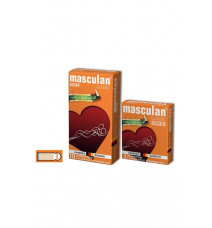 Презервативы Masculan тип 3 (с колечками и пупырышками10 шт)