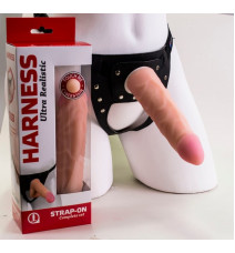 Страпон-трусики с реалистичным фаллосом Harness Ultra Realistic (17 см)