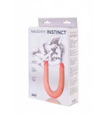 Двусторонний фаллоимитатор Naughty Instinct , 44 см