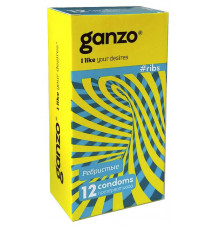 Презервативы GANZO RIBS Ребристые 12 шт