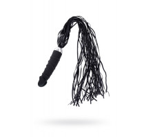 Вибратор Toyfa Black&Red с плеткой (6 режимов) черный