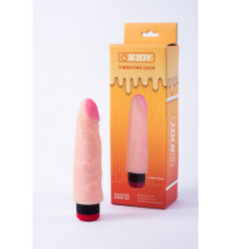 Реалистичный вибратор из кибер-кожи Onjoy Vibrating Cock Searcher