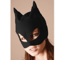 Полушлем маска кошки Katzenmaske (черная)