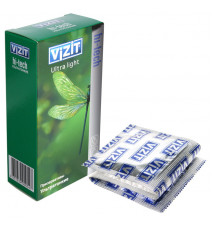 Презервативы VIZIT Hi-tech ULTRA LIGHT ультратонкие, 12 шт