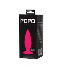 Малая силиконовая пробка на присоске Popo Pleasure (8,5 см)