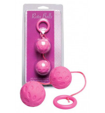 Шарики вагинальные Roto Balls (розовый)