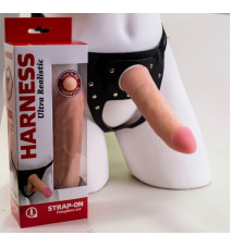 Страпон-трусики с реалистичным фаллосом Harness Ultra Realistic (18 см)
