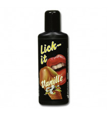 Съедобная смазка + массаж 3в1 LICK IT Ваниль (100 мл)