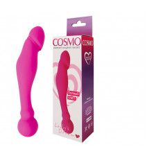 Двусторонний силиконовый стимулятор Cosmo для G-точки (17,7 см)
