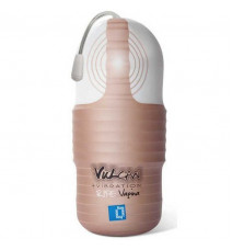 Мастурбатор вагина с вибрацией Vulcan Love Skin Masturbator Ripe Vagina Vibe, телесный