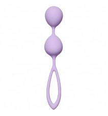 Средние шарики в силиконовой оболочке Violet Fantasy (16,5 см , сиреневый)